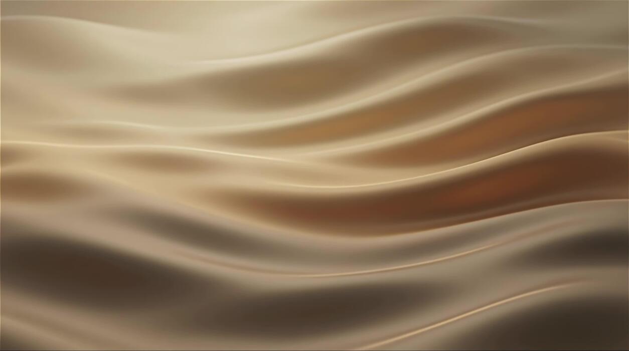 Soft abstract waves and glowing circles representing the gentle cycles of deep rest